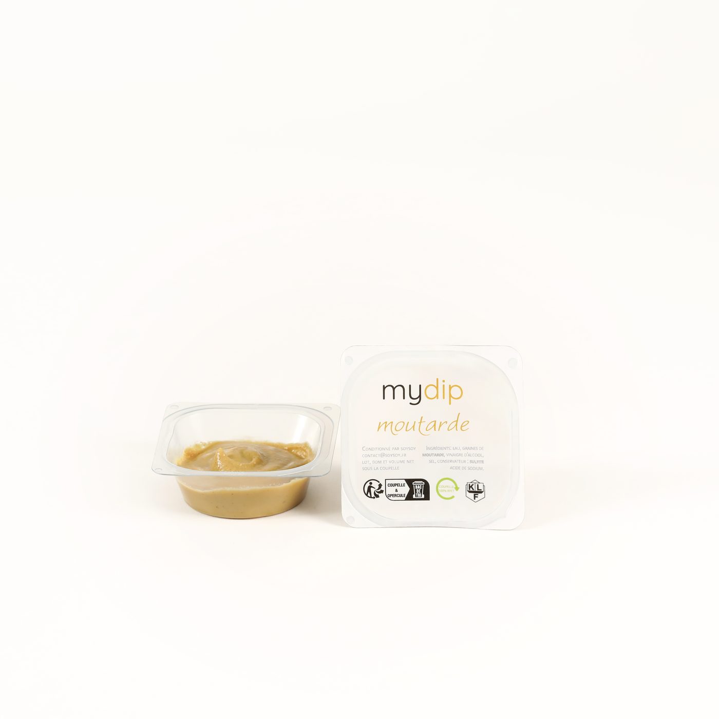 Coupelle Moutarde (MyDip) — portion individuelle